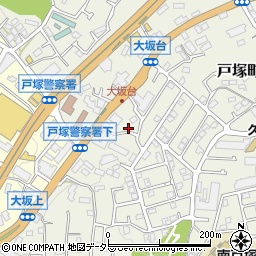 神奈川県横浜市戸塚区戸塚町3122-41周辺の地図
