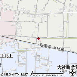 島根県出雲市大社町菱根437周辺の地図