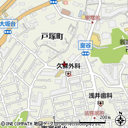 神奈川県横浜市戸塚区戸塚町2891-17周辺の地図
