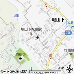 神奈川県秦野市堀山下657周辺の地図
