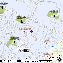 神奈川県秦野市西田原282周辺の地図