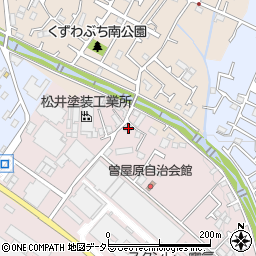 神奈川県秦野市曽屋363周辺の地図