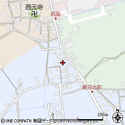 滋賀県米原市朝日1221-2周辺の地図