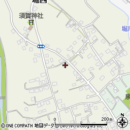 神奈川県秦野市堀西1129-1周辺の地図