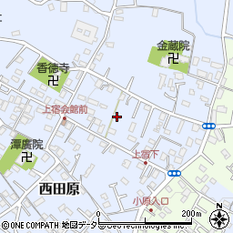 神奈川県秦野市西田原314周辺の地図