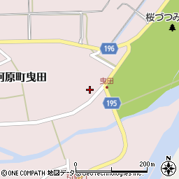 鳥取県鳥取市河原町曳田243周辺の地図