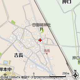 鳥取県西伯郡伯耆町吉長363周辺の地図