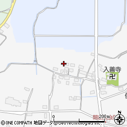 滋賀県米原市間田458周辺の地図