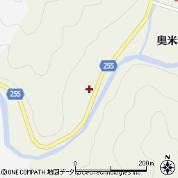兵庫県養父市奥米地88周辺の地図