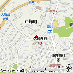 神奈川県横浜市戸塚区戸塚町2891-16周辺の地図