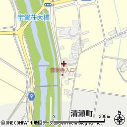 島根県安来市清井町363周辺の地図
