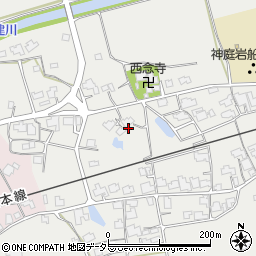 島根県出雲市斐川町神庭周辺の地図