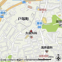 神奈川県横浜市戸塚区戸塚町2891-11周辺の地図