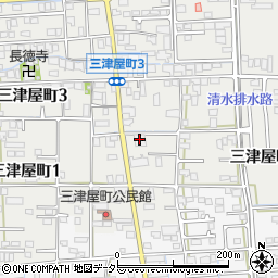 三津屋周辺の地図