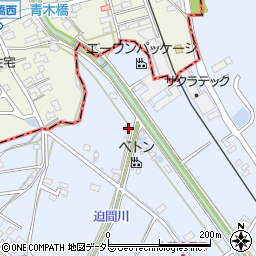 岐阜県多治見市大薮町52周辺の地図