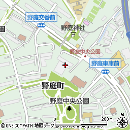 神奈川県横浜市港南区野庭町611-1周辺の地図