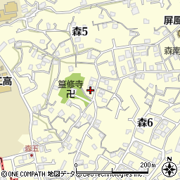 ヴェラハイツ磯子弐番館周辺の地図