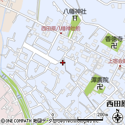 神奈川県秦野市西田原51周辺の地図