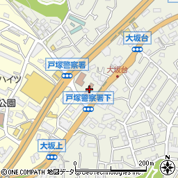 神奈川県横浜市戸塚区戸塚町3159-1周辺の地図