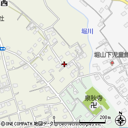 神奈川県秦野市堀西1168周辺の地図