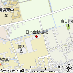 滋賀県長浜市七条町1周辺の地図
