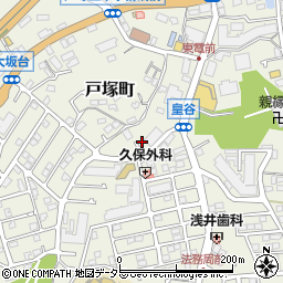 神奈川県横浜市戸塚区戸塚町2891-12周辺の地図