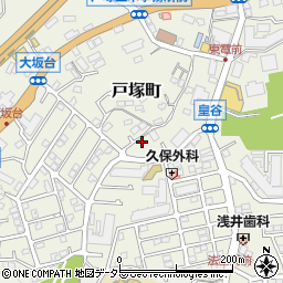 神奈川県横浜市戸塚区戸塚町2891-27周辺の地図