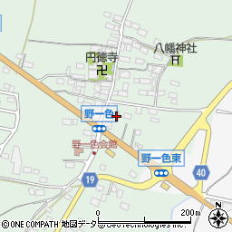 滋賀県米原市野一色330周辺の地図