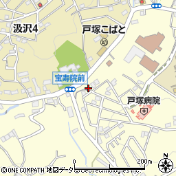 神奈川県横浜市戸塚区汲沢町1000-51周辺の地図