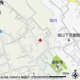 神奈川県秦野市堀西1168-1周辺の地図