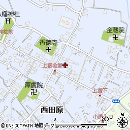 神奈川県秦野市西田原280周辺の地図