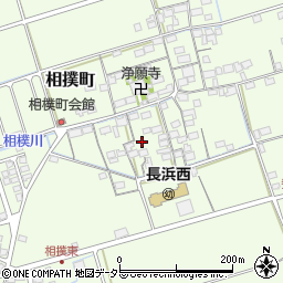 滋賀県長浜市相撲町642周辺の地図