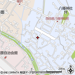 神奈川県秦野市西田原1434-6周辺の地図