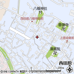 神奈川県秦野市西田原49周辺の地図
