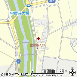 島根県安来市清井町361周辺の地図