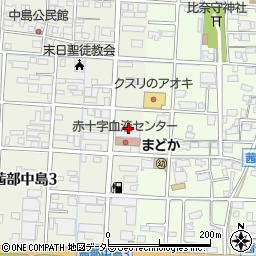 日本赤十字社岐阜県支部周辺の地図