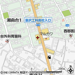 ユニクロ湘南台店周辺の地図