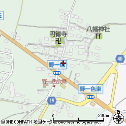 滋賀県米原市野一色333周辺の地図