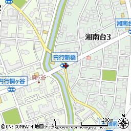 円行新橋周辺の地図