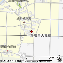 島根県出雲市里方町495周辺の地図