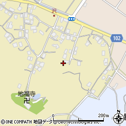 島根県安来市沢町周辺の地図