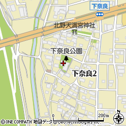 慶安寺周辺の地図