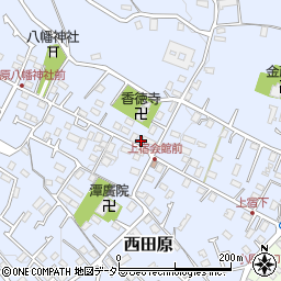 神奈川県秦野市西田原365周辺の地図
