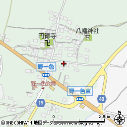 滋賀県米原市野一色326周辺の地図