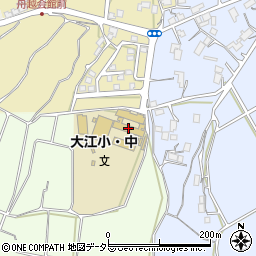 福知山市立大江中学校（大江学園）周辺の地図