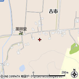 鳥取県米子市古市周辺の地図