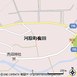 鳥取県鳥取市河原町曳田219周辺の地図