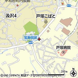 神奈川県横浜市戸塚区汲沢町1000-59周辺の地図