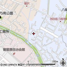 神奈川県秦野市西田原14周辺の地図