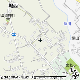 神奈川県秦野市堀西1181周辺の地図